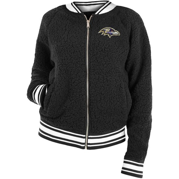 Baltimore Ravens Women's NFL Football Jacket Size Medium - Picture 1 of 9